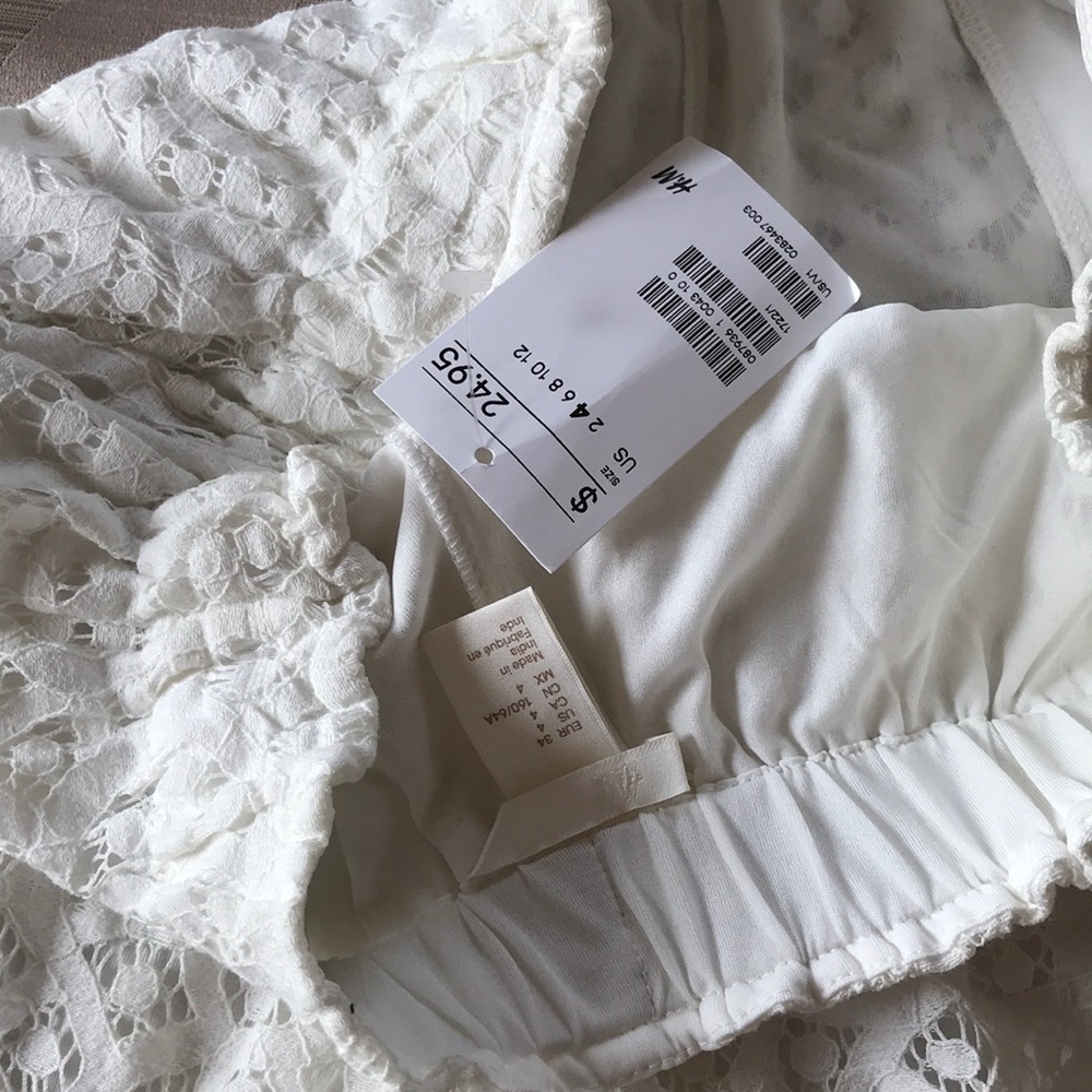 NWT Lace White Shorts ❣️ - Picture 7 of 9
